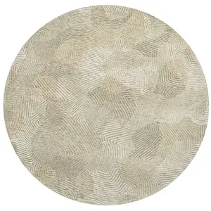 Comparateur de prix : Non communiqué Tapis Louis De Poortere Coral Design Beige Coquillage Rond 240 Cm