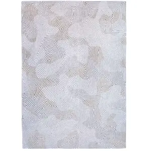 Comparateur de prix : Non communiqué Tapis Louis De Poortere Coral Design Blanc D'huître 170 X 240cm