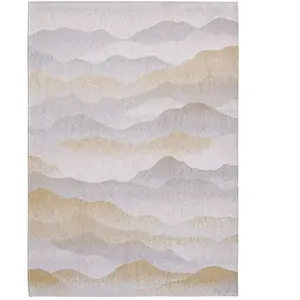 Comparateur de prix : Tapis salon et chambre tissé plat 200x280 cm Beige
