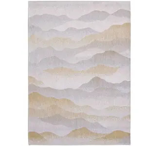 Comparateur de prix : Tapis salon et chambre tissé plat 140x200 cm Beige