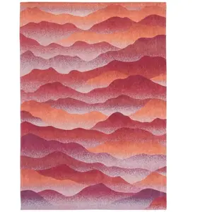 Comparateur de prix : Tapis salon et chambre tissé plat 170x240 cm Rouge
