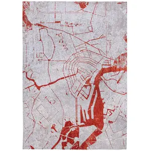 Comparateur de prix : Tapis salon et chambre tissé plat 140x200 cm Rouge