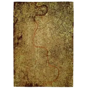 Comparateur de prix : Tapis salon et chambre tissé plat 200x280 cm Vert
