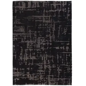 Comparateur de prix : Non communiqué Tapis Louis De Poortere Baobab Design Eau Noire 200 X 280cm