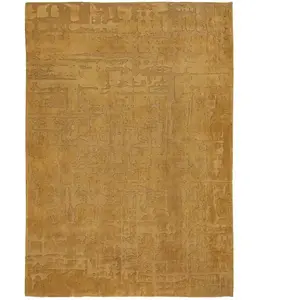 Comparateur de prix : Non communiqué Tapis Louis De Poortere Baobab Design Or Malgache 140 X 200cm