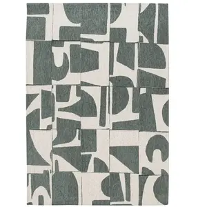 Comparateur de prix : Non communiqué Tapis Louis De Poortere Craft Vert 170x240