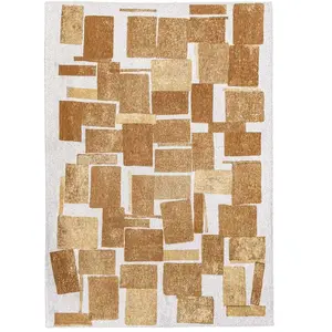 Comparateur de prix : Tapis salon et chambre tissé plat CHUNKY 170 x 240 cm
