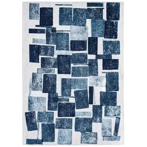 Comparateur de prix : Tapis salon et chambre tissé plat SQUARY 080 x 150 cm