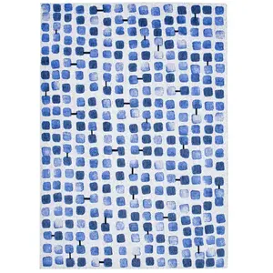 Comparateur de prix : Tapis salon et chambre tissé plat SHADY STONES 140 x 200 cm