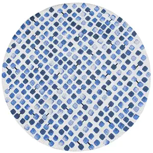 Comparateur de prix : Tapis salon et chambre tissé plat SHADY STONES 140 x 140 cm