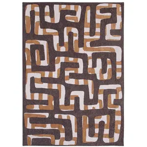 Comparateur de prix : Tapis salon et chambre tissé plat BUFFALO 140 x 200 cm