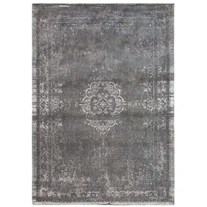 Non communiqué Tapis Louis De Poortere Medallion Design Pierre 140 X 200cm pas cher