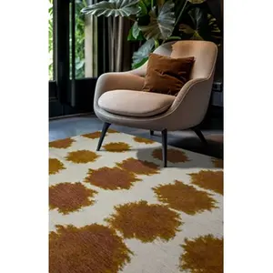 Non communiqué Tapis Beneffito Paintball Marron 200x280cm