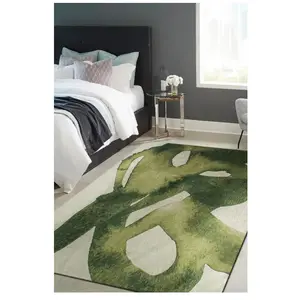 Non communiqué Tapis Beneffito Swing Vert 140x200cm pas cher