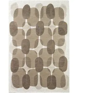 Comparateur de prix : Tapis Cafe Gris 200x280cm