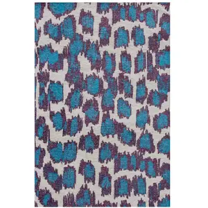 Comparateur de prix : Tapis Ikat Bleu Duck 200x280cm