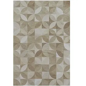 Comparateur de prix : Tapis Rondo Beige 140x200cm