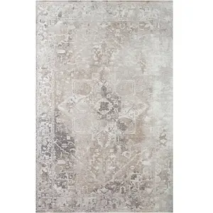 Novatrend Tapis Heris Gris 80x150cm pas cher