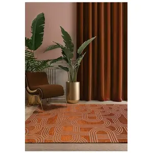Non communiqué Tapis Beneffito Disco Rouge 140x200cm