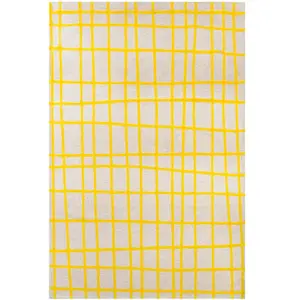 Non communiqué Tapis Beneffito Caro Jaune 200x280cm pas cher