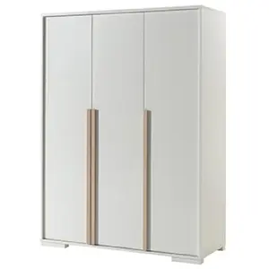 Vipack Wardrobe, Particle_Board, White, 145,5 x 195,2 cm pas cher