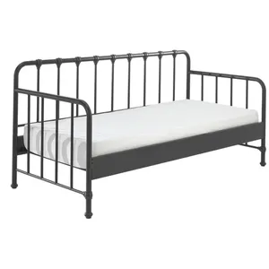 Comparateur de prix : Vipack Vipack Lit Capitaine Bronxx En Mtal 90x200cm Avec Sommier