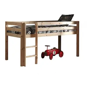 Vipack Pino Lit Compact Pin Massif Nature 209 X 105 X 114 Cm