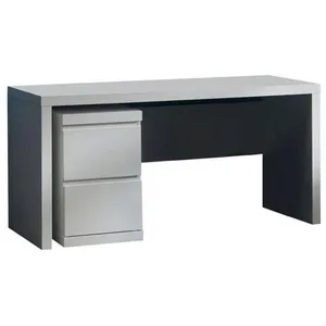 Comparateur de prix : Vipack - Bureau décor Blanc - L 150 x P 75 x H 70 cm - LARA