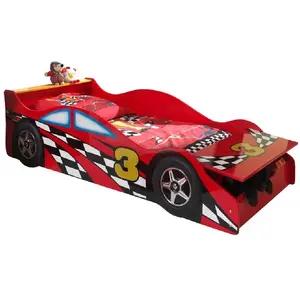 Comparateur de prix : Vipack - Lit enfant Toddler Race Car Bed rouge - FUN