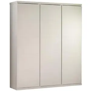 Comparateur de prix : Paris Prix Armoire 3 Portes Laquée Blanche - LARA