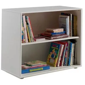 Comparateur de prix : VidaXL Vipack Pino Bibliothque pour Lit Mezzanine MDF Blanc 85,5 x 43 x 72 cm