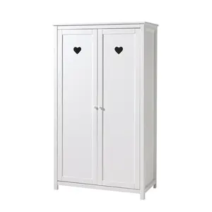 Comparateur de prix : Paris Prix Armoire - VIPACK - Amori - 2 étagères - 1 tringle - Blanc