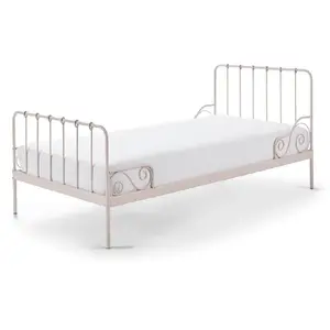 Comparateur de prix : No Name Vipack Vipack Lit En Mtal Alice 90x200cm Rose