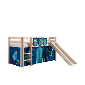 Comparateur de prix : VIPACK Bed, Pine, Taupe, 90 x 200 cm