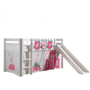 VIPACK Bed, Pine, Brun, Single