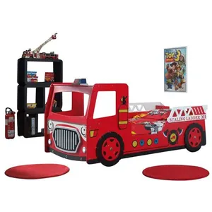 Comparateur de prix : Lit enfant camion de pompier - Vipack - 90x200cm - Rouge
