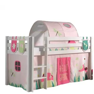 VIPACK Bed, Pine, Multicolore, 90 x 200 cm