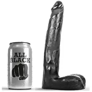 Comparateur de prix : Gode réaliste tout noir 21cm 1pc