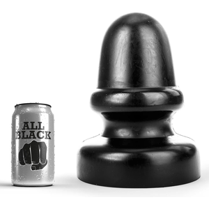 All Black Anal Plug 23cm 1pc pas cher