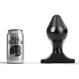 Comparateur de prix : All Black Anal Plug 16x8cm 1ut