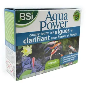 BSI - Aqua Power - Anti-algue - Clarifiant pour Bassins et Étangs - 40...Vendu parcdiscount