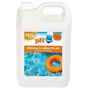 PH moins - BSI - pH down liquide - Pour diminuer et stabiliser le pH -...