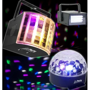 Comparateur de prix : PARTY PARTY-3PACK Pack de 3 effets de lumière à LED