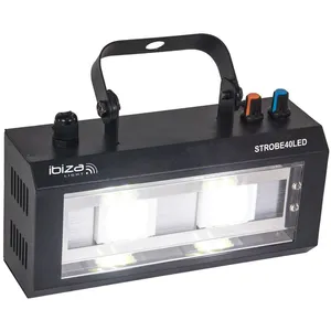 Comparateur de prix : IBIZA LIGHT STROBE40LED Stroboscope à LED 2 x 20W - 20,7 x 7 x 11,5 cm