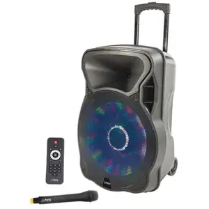 LOTRONIC LOTRONIC Party 15LED - Enceinte sans fil Bluetooth - Noir pas cher