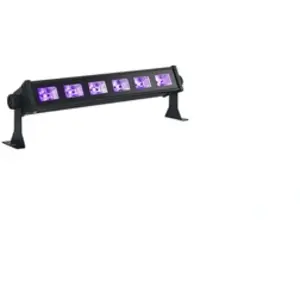 Comparateur de prix : IBIZA LED-UVBAR6 - Barre à LED UV 6 X 3W