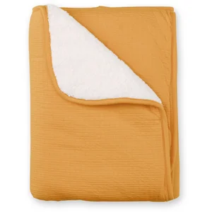 Bemini Couverture Pady chaude Cadum ocre jaune (75 x 100 cm) pas cher