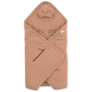 Comparateur de prix : Bemini - BISIDE Nid d'ange 0-12m - Modèle Universel 3 & 5 Points - Pady Quilted + Jersey - (Beige)