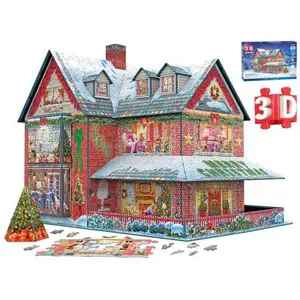 Eurographics Puzzle 3D de 1100 pièces : Maison de Noël pas cher