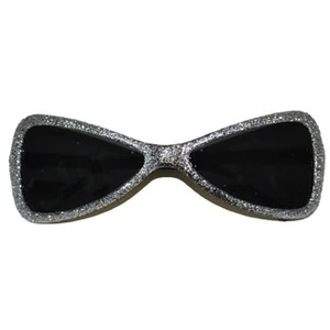 RueDeLaFete Lunettes Pailletées Argent pas cher